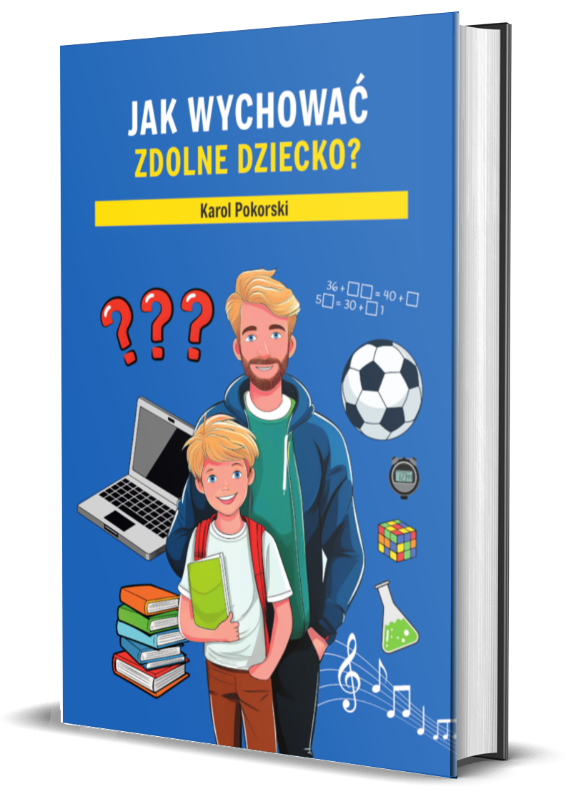 Książka "Jak wychować zdolne dziecko?" w wersji papierowej.